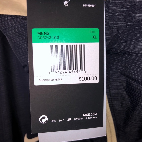 Wake Forest Demon Deacons Nike College Player Quarter-Zip Hoodie Jacket XL - Picture 5 of 10